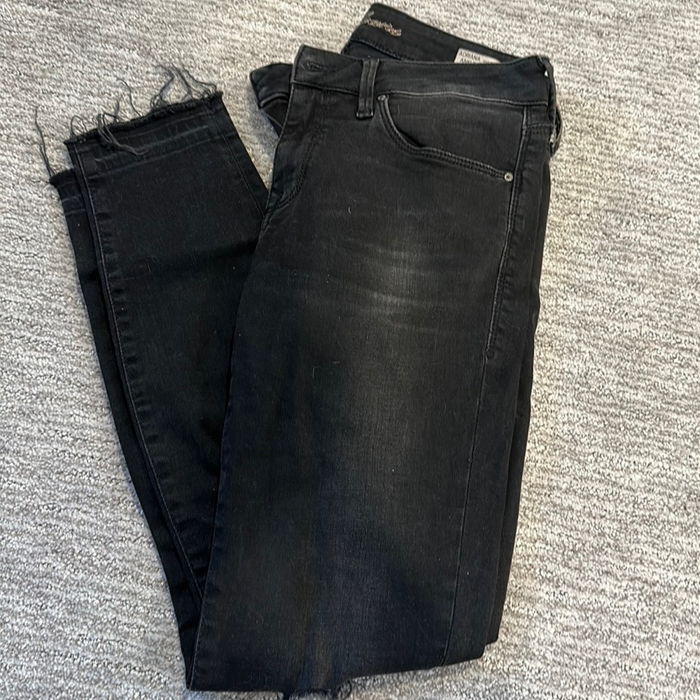 Mavi Jeans black distressed size 26